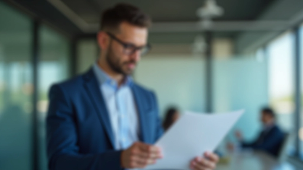 Homme d'affaires étudiant des données financières durables sur son ordinateur
