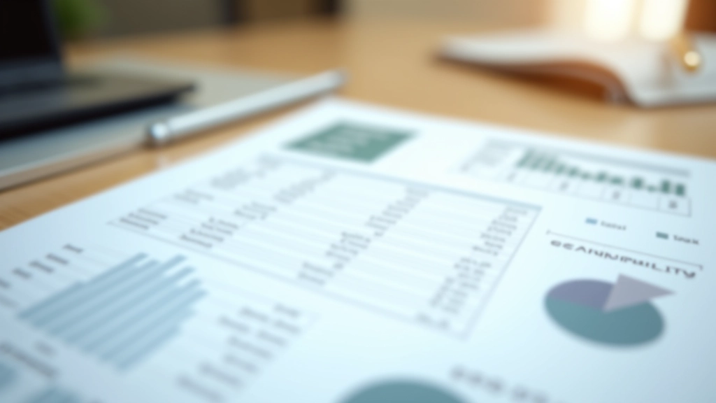 Feuille de calcul affichant des données ESG et des analyses de performance d'investissement durable, avec stylo et notes analytiques